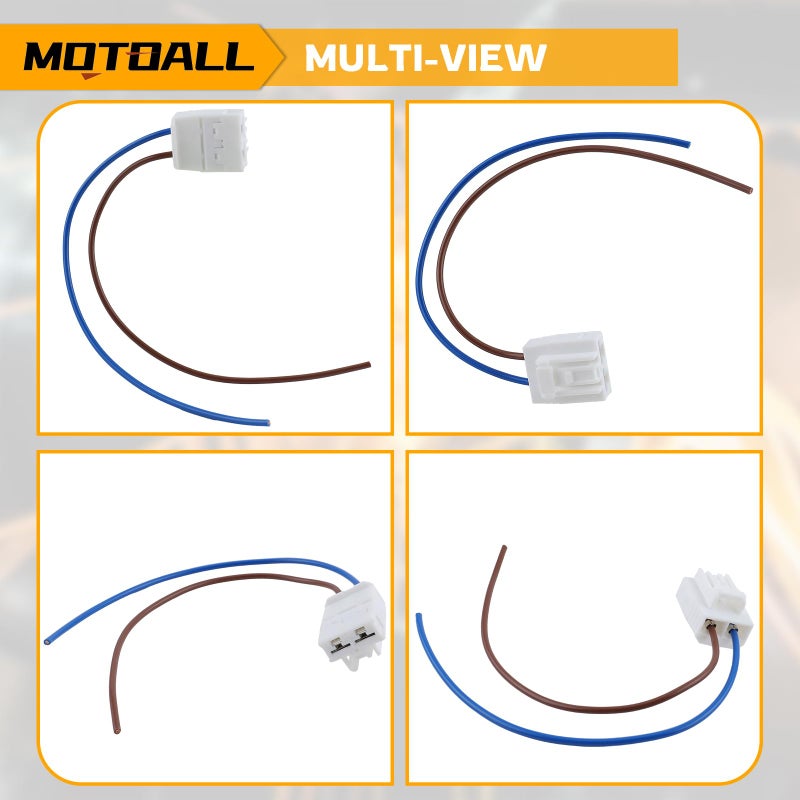 MOTOALL Repair Harness Cord Kit for 1999-2003 Acura Heater Blower Motor - Image 5